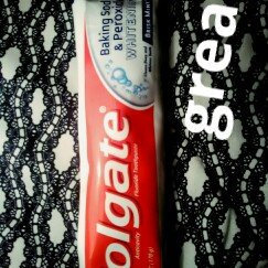 Photo of Colgate® Baking Soda & Peroxide WHITENING Toothpaste Brisk Mint uploaded by Parris R.
