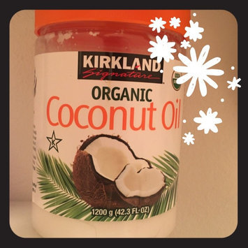 Photo of Kirkland Signature Organic Virgin Coconut Oil Cold Pressed Unrefined 42.3 Fl oz uploaded by Geovanna P.