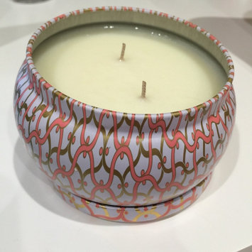 Photo of Voluspa Maison Blanc Saijo Persimmon 2 Wick Printed Tin Candle uploaded by Peach Island O.