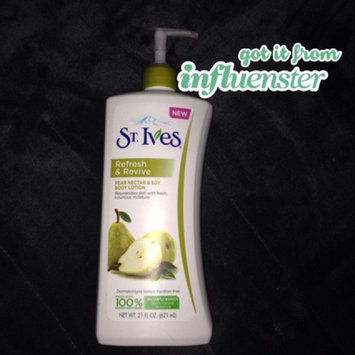 Photo of St. Ives Reviving Pear Nectar & Soy Body Lotion uploaded by April C.