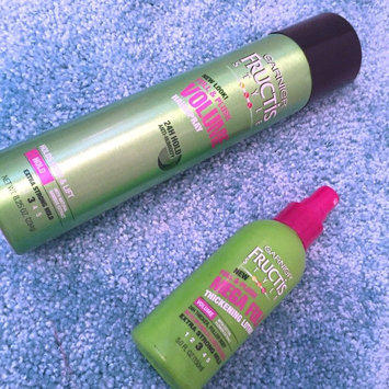Photo of Garnier Fructis Style Volume Mega Full Thickening Lotion uploaded by Kaylee R.