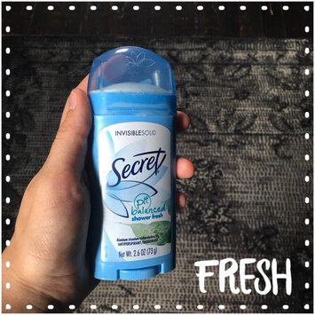 Photo of Secret Invisible Solid Shower Fresh Scent 2-pk. uploaded by Samara S.