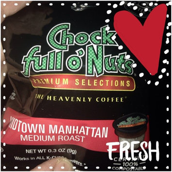 Photo of Chock Full o'Nuts Medium Roast Coffee Midtown Manhattan Single Serve Cups uploaded by Farren A.