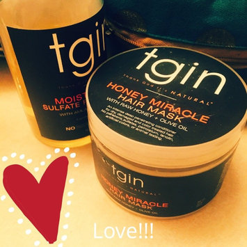 Photo of tgin Honey Miracle Hair Mask Deep Conditioner - 12 oz uploaded by LACHELLE B.