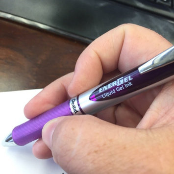 Photo of Pentel EnerGel RTX Roller Ball Retractable Gel Pen, Green Ink, Medium (BL77-D) uploaded by Miranda D.
