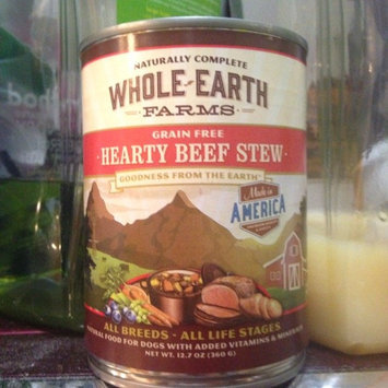 Photo of Whole Earth Farms Grain Free Red Meat Canned Dog Food, Case of 12 uploaded by Crystal S.