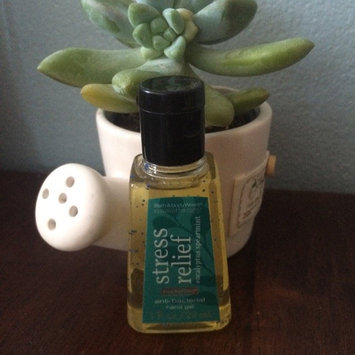 Photo of Bath & Body Works PocketBac Stress Relief Eucalyptus Spearmint Anti-Bacterial Hand Gel uploaded by Maria N.