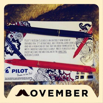 Photo of Pilot FriXion Clicker Erasable Gel Pen, Blue Ink uploaded by Lindsey L.