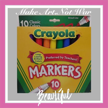 Photo of Crayola 10 Ct Ultraclean Broadline Classic uploaded by RosaMaria P.