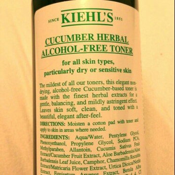 Photo of Kiehl's Cucumber Herbal Alcohol-Free Toner uploaded by Katherine G.
