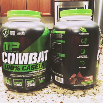 Photo of Muscle Pharm Combat Casein Supplement, Vanilla, 4 Pound uploaded by Andrea C.