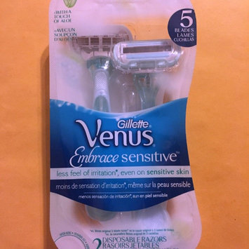 Photo of Gillette Venus Embrace Sensitive™ Disposable Razor uploaded by Erin P.