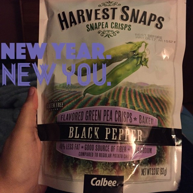 Calbee Snapea Crisps Harvest Snaps Black Pepper