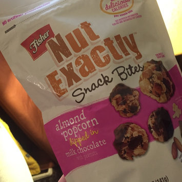 Photo of FISHER NUT EXACTLY® Snack Bites - Almond Popcorn dipped in Milk Chocolate uploaded by Heather F.