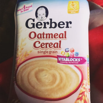Photo of Gerber® Single Grain Baby Cereal | Oatmeal uploaded by Chelsea G.