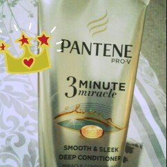 Photo of Pantene 3 Minute Miracle Smooth & Sleek Deep Conditioner uploaded by Melva A.