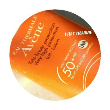Photo of Avène Hydrating Sunscreen Lotion SPF 50+ (Face & Body) uploaded by Rocio V.