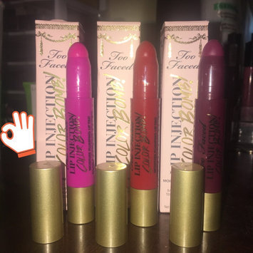 Photo of Too Faced Lip Injection Color Bomb! Moisture Plumping Lip Tint uploaded by Estephanie O.