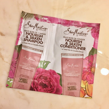 Photo of SheaMoisture Peace Rose Oil Complex Nourish & Silken Conditioner uploaded by Alicia B.