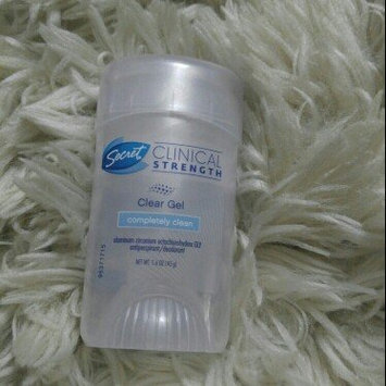 Photo of Secret Clinical Strength Clear Gel Women's Antiperspirant & Deodorant Completely Clean uploaded by Kira N.