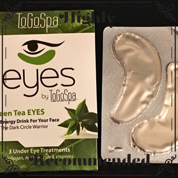 Photo of ToGoSpa Green Tea - Rejuvenating Eye Pads 3 piece uploaded by Katherine A.