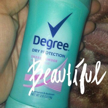 Photo of Degree Sheer Powder Motionsense® Antiperspirant Deodorant Stick uploaded by Lizeth P.