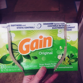 Photo of Gain® Original Fabric Softener Sheets 34 ct Box uploaded by Teran F.