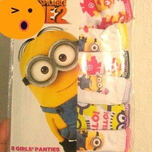 Photo of Despicable Me Minions Girls Underwear, 7+1 Bonus Pack uploaded by ismaray g.