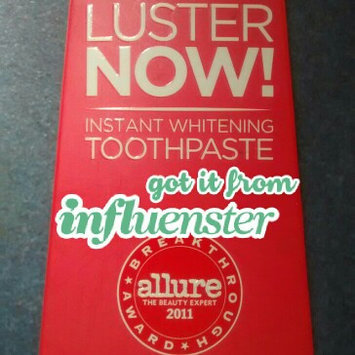 Photo of Luster Premium White Luster NOW! Instant Whitening Toothpaste uploaded by Debra R.