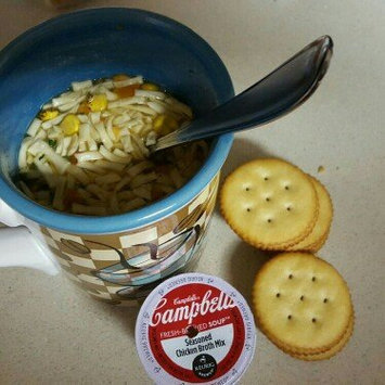 Photo of Campbell's® Fresh-Brewed Soup Homestyle Chicken Broth & Noodle Soup Mix Coffee Podss uploaded by Machelle H.