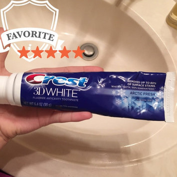 Photo of Crest 3D White Arctic Fresh Whitening Toothpaste uploaded by Alyssa A.