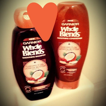 Photo of Garnier Whole Blends Coconut Oil & Cocoa Butter Extracts Smoothing Conditioner uploaded by Angelina A.