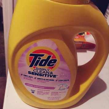 Photo of Tide Simply Clean and Sensitive Laundry Detergent, Cool Cotton Scent, 40 fl oz, 19 Loads uploaded by Trisha K.