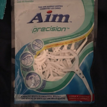 Photo of Aim Toothpaste Aim 50 ct Floss Picks Nylon Thread (Pack of 12) uploaded by Nellie C.