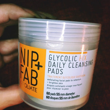 Photo of Nip + Fab Glycolic Fix Exfoliating Facial Pads - 60 Count uploaded by Heather J.