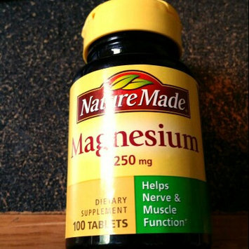Photo of Nature Made Magnesium Tablets uploaded by Tory K.