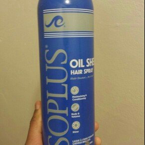 Photo of Isoplus Oil Sheen Hair Spray uploaded by ariel s.