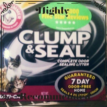Photo of ARM & HAMMER™ Clump & Seal Complete Odor Sealing Clumping Litter Multi-Cat uploaded by Melissa R.