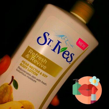 Photo of St. Ives Reviving Pear Nectar & Soy Body Lotion uploaded by Ashley K.
