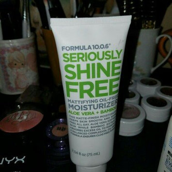 Photo of Formula 10.0.6 Seriously Shine Free Mattifying Oil-Free Moisturizer with Aloe Vera & Bamboo, 2.54 fl oz uploaded by Erin B.