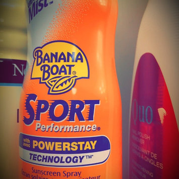 Photo of Banana Boat Sport UltraMist Sunscreen SPF 50 uploaded by leah R.