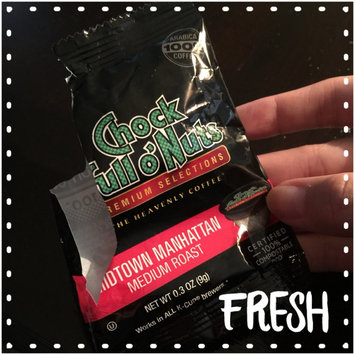 Photo of Chock Full o'Nuts Medium Roast Coffee Midtown Manhattan Single Serve Cups uploaded by Tiffany G.