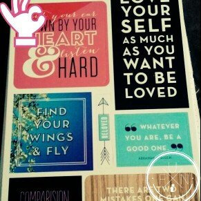 Photo of Me & My Big Ideas Pocket Pages Clear Stickers 6 Sheets/Pkg-Love Yourself uploaded by Lyndsey K.