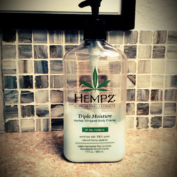 Photo of Hempz Triple Moisture Herbal Whipped Body Crème, 17 Fluid Ounce uploaded by Kristen F.