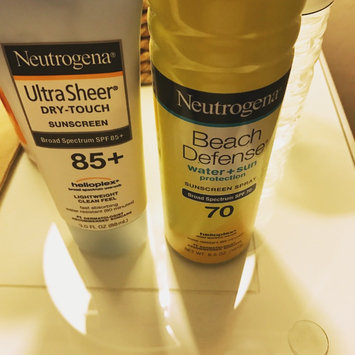 Photo of Neutrogena® Beach Defense® Water + Sun Protection Sunscreen Spray Broad Spectrum SPF 70 uploaded by Nicole A.