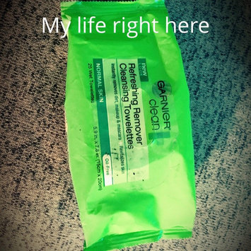Photo of Garnier SkinActive Clean+ Refreshing Remover Cleansing Towelettes uploaded by Paola M.