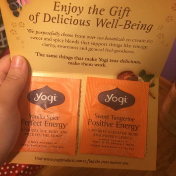 Photo of Yogi Tea Sweet Tangerine Positive Energy uploaded by Olivia J.