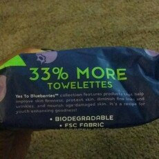 Photo of Yes To Blueberries Cleansing Facial Wipes uploaded by monique m.