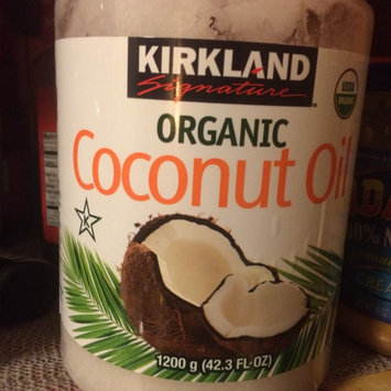 Photo of Kirkland Signature Organic Virgin Coconut Oil Cold Pressed Unrefined 42.3 Fl oz uploaded by Katy S.
