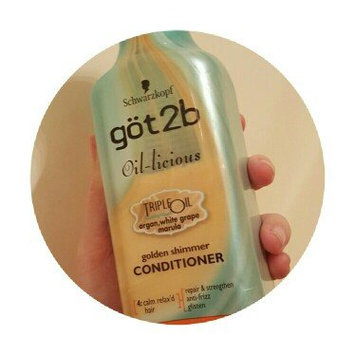 Photo of göt2b® Oil-licious Golden Shimmer Conditioner uploaded by Jamie P.